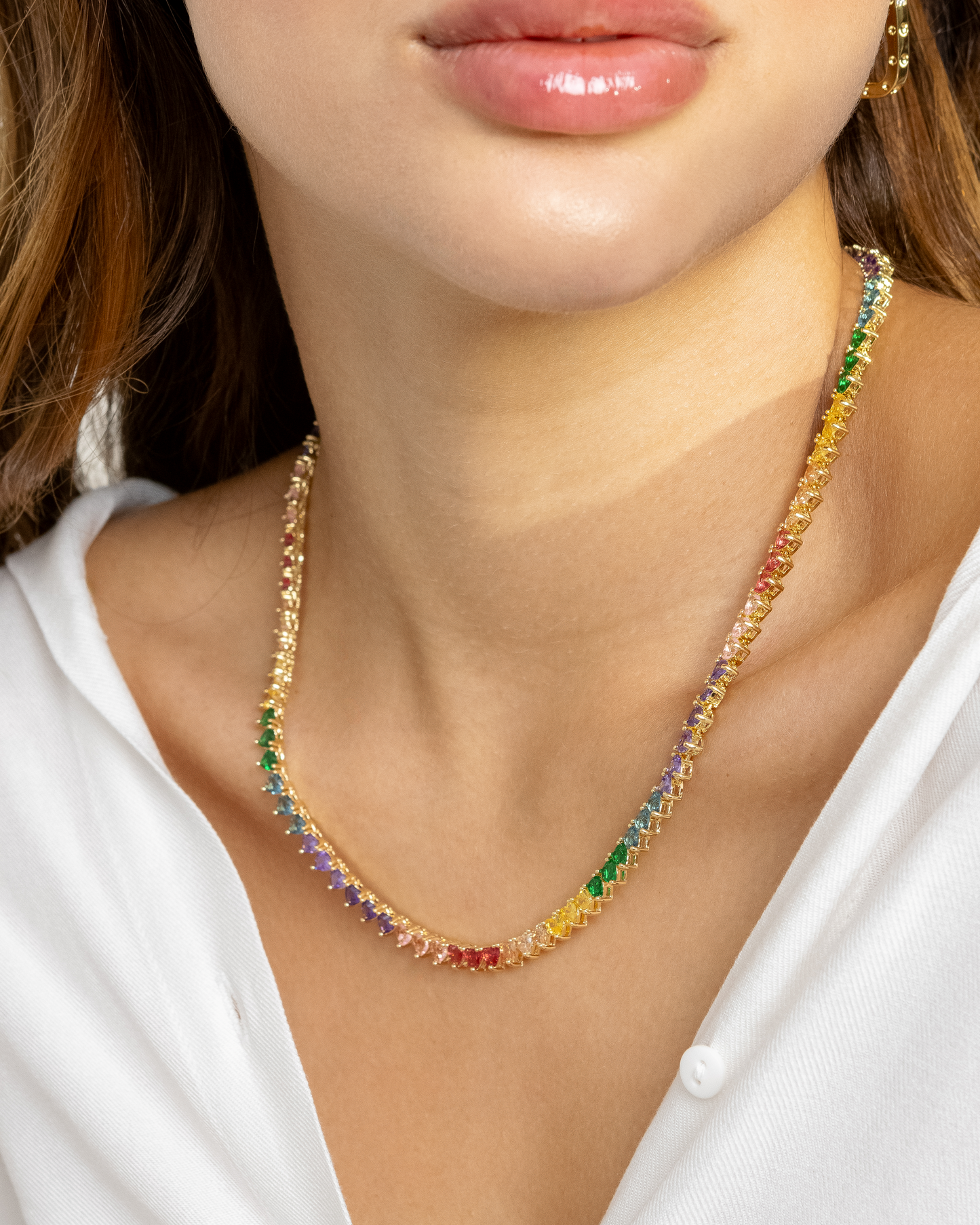 Collar Riviere Rainbow
