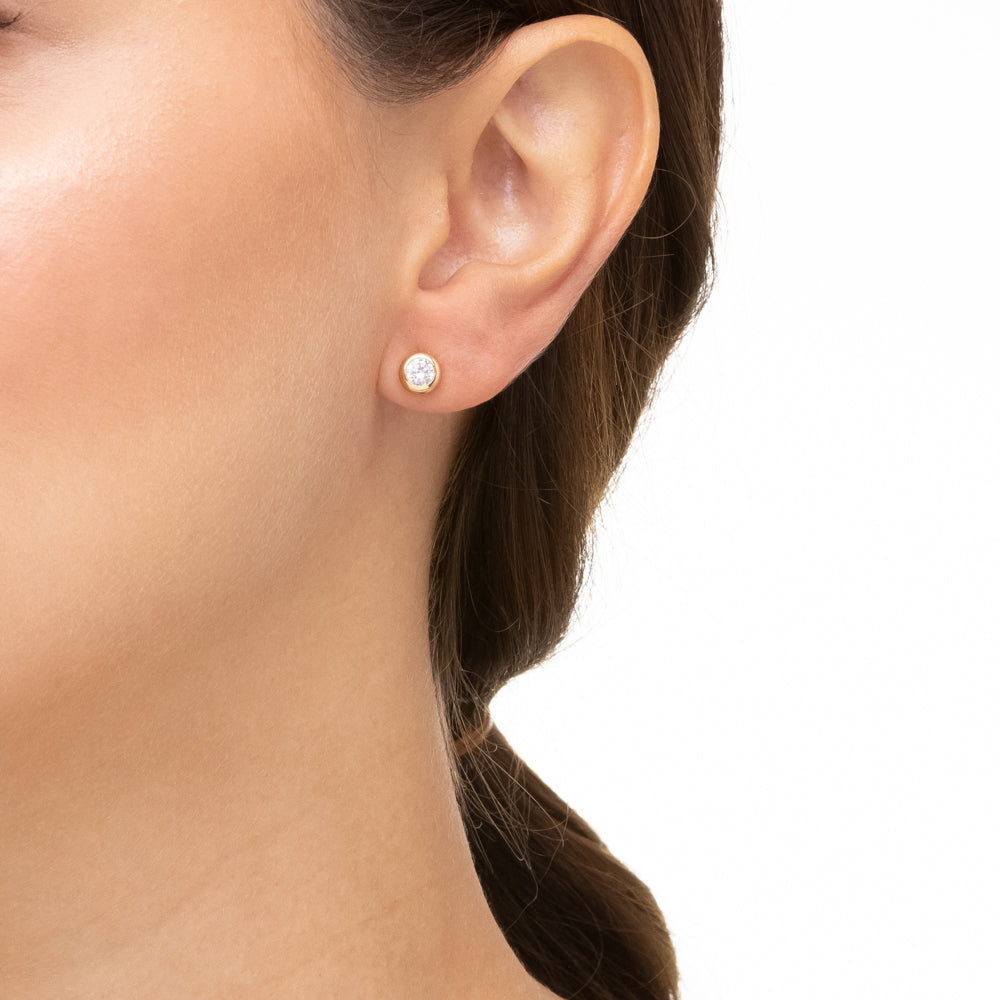 Pendientes Jojo 4mm