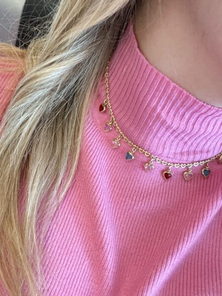 Collar Choker Camila Corazones