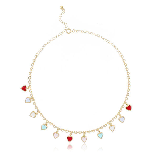 Collar Choker Camila Corazones