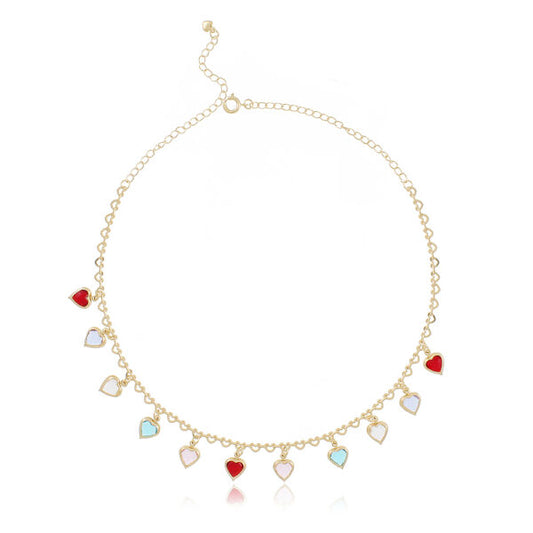 Collar Choker Camila Corazones