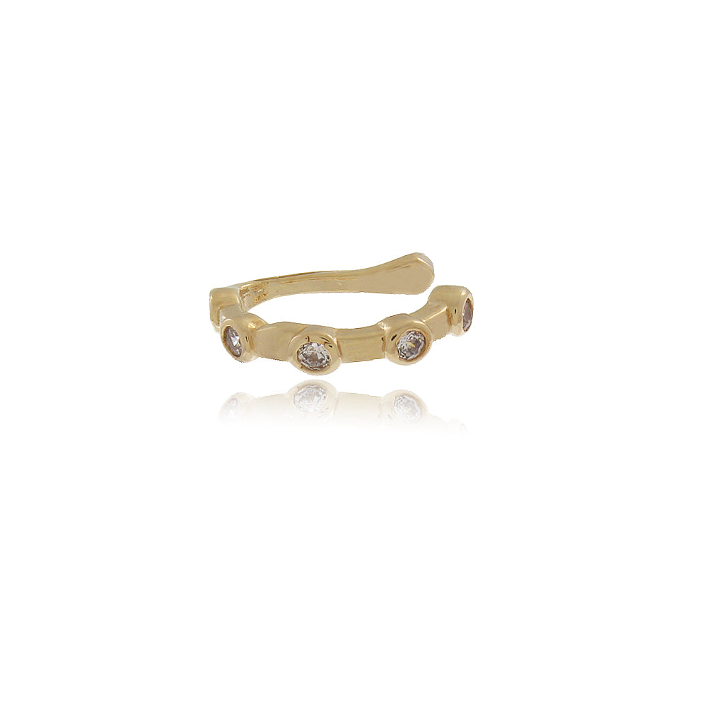 Ear Cuff Vanda Banho Ouro 18k LLucy 