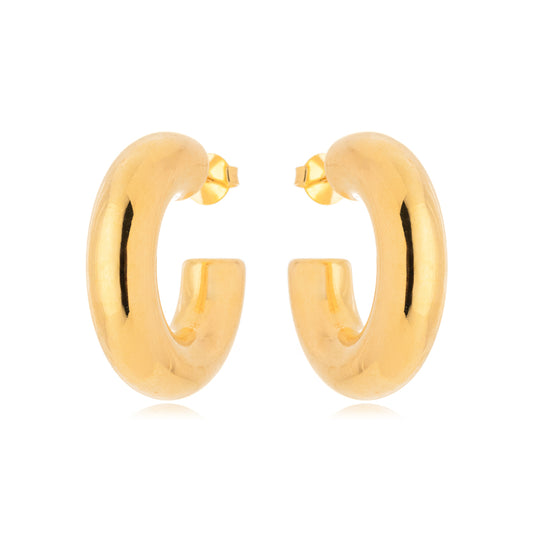 aros pendiente earrings Noeli oro gold 18k LLucy